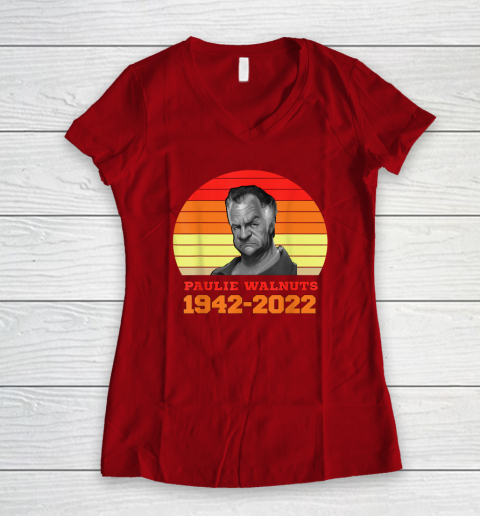Paulie Walnuts 1942 2022 Women's V-Neck T-Shirt 6