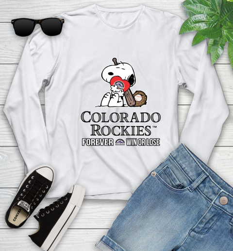 MLB The Peanuts Movie Snoopy Forever Win Or Lose Baseball Colorado Rockies 125