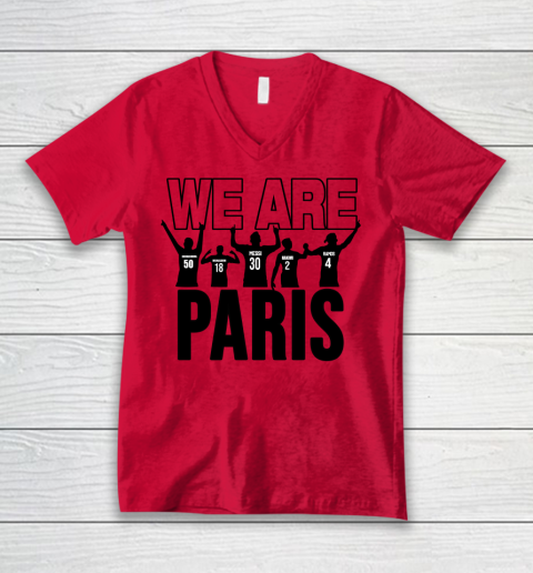 We Are Paris T Shirt Ici C'est Paris Welcome To Paris V-Neck T-Shirt 3