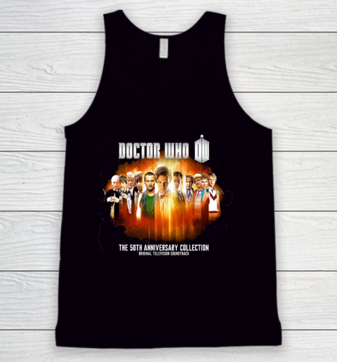 Doctor Who Shirt Dr Who 50th Anniversary Tank Top