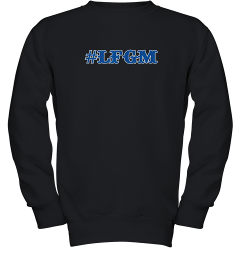 LFGM Baseball Idea Catchers Pitchers Baseball Lovers Youth Sweatshirt