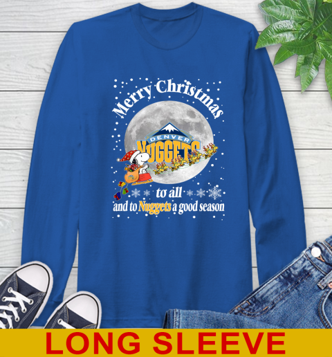 Denver Nuggets Merry Christmas To All And To Nuggets A Good Season NBA Basketball Sports Long Sleeve T-Shirt 11