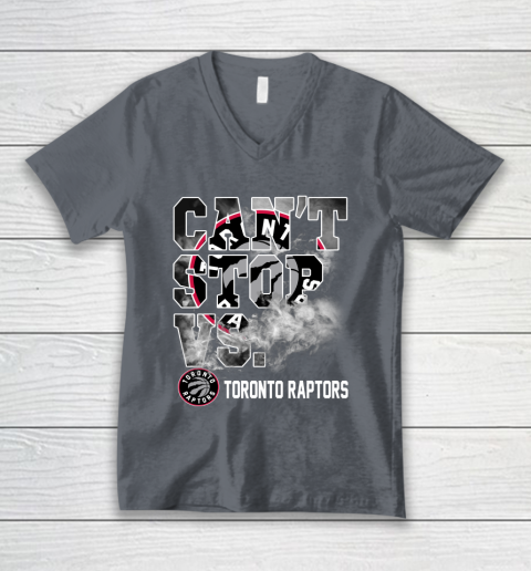 NBA Toronto Raptors Basketball Can't Stop Vs V-Neck T-Shirt 4