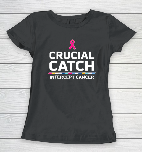 Crucial Catch Intercept Cancer T Shirt Women's T-Shirt