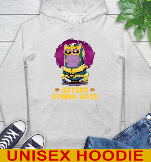 NBA Basketball Los Angeles Lakers Haters Gonna Hate Thanos Minion Marvel Shirt Hoodie