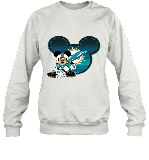 Miami Dolphins Slogan Go Fins Mickey Mouse T-Shirt - T-shirts Low Price