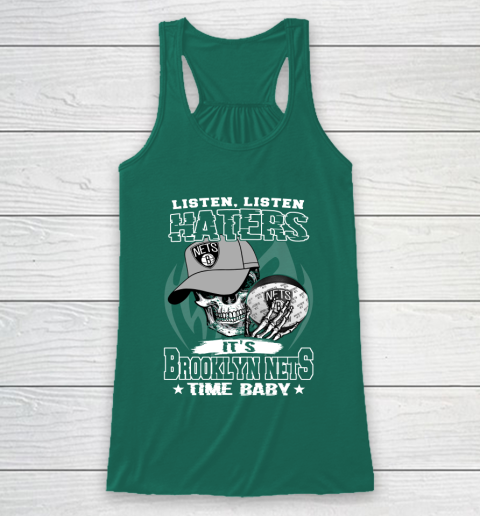 Listen Haters It is NETS Time Baby NBA Racerback Tank 5