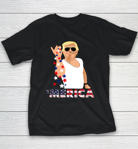 Patriotic Trump Bae 4th of July America Freedom Day Youth T-Shirt