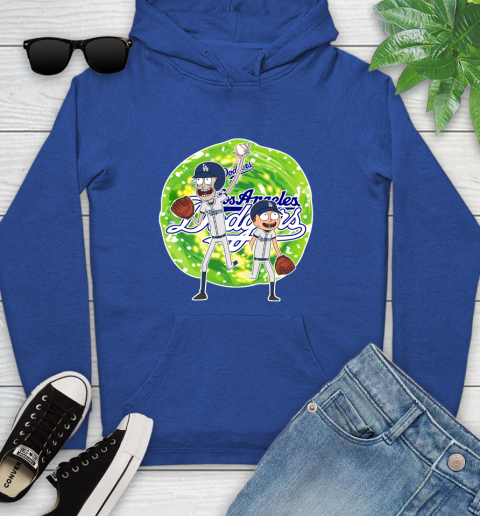 MLB Los Angeles Dodgers Rick And Morty Baseball Sports Youth Hoodie 10 MLB Los Angeles Dodgers Rick And Morty Baseball Sports Youth Hoodie - Image 10