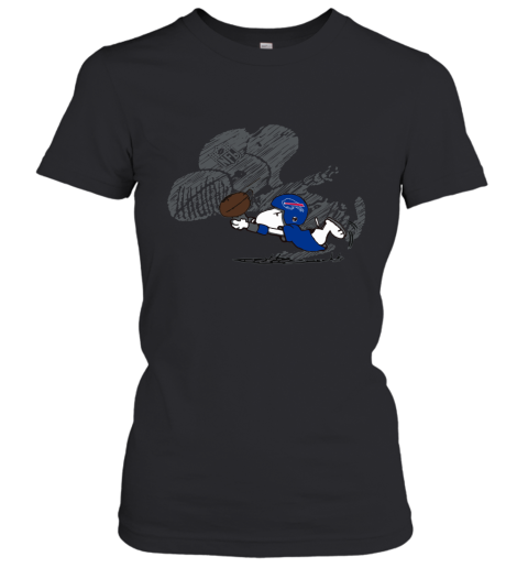 Buffalo BIlls Snoopy Plays The Football Game Shirts Women's T-Shirt