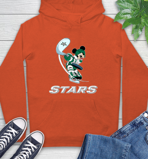 NHL Hockey Dallas Stars Cheerful Mickey Mouse Shirt Hoodie 5