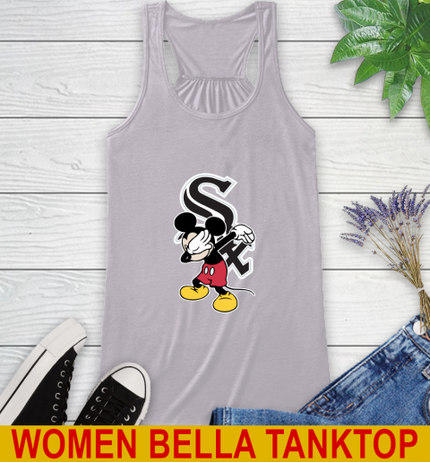Chicago White Sox MLB Baseball Dabbing Mickey Disney Sports Racerback Tank 5