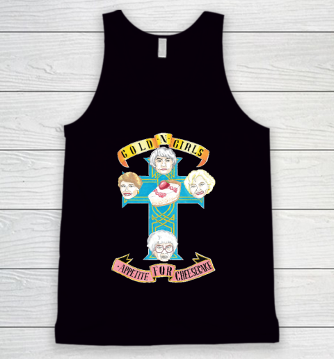 Golden Girls Appetite for Cheesecake Tank Top