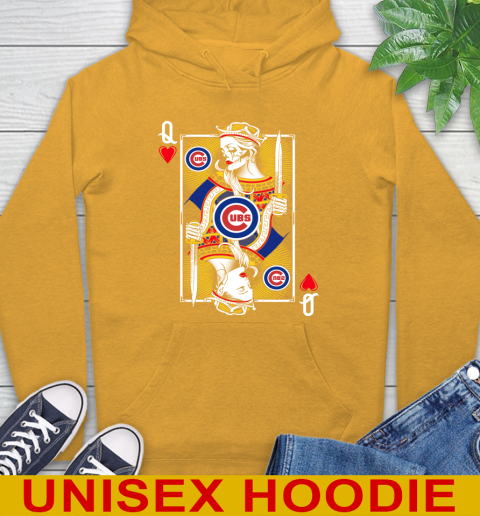 MLB Baseball Chicago Cubs The Queen Of Hearts Card Shirt Hoodie 2