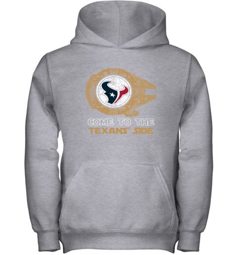 NFL Come To The Houston Texans Wars Football Sports Youth Hoodie smtg nfl come to the houston texans wars football sports youth hoodie 43 front sport grey
