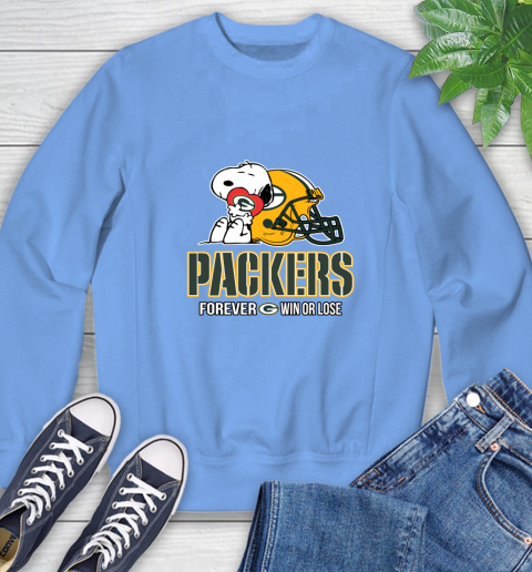 NFL The Peanuts Movie Snoopy Forever Win Or Lose Football Green Bay Packers 35