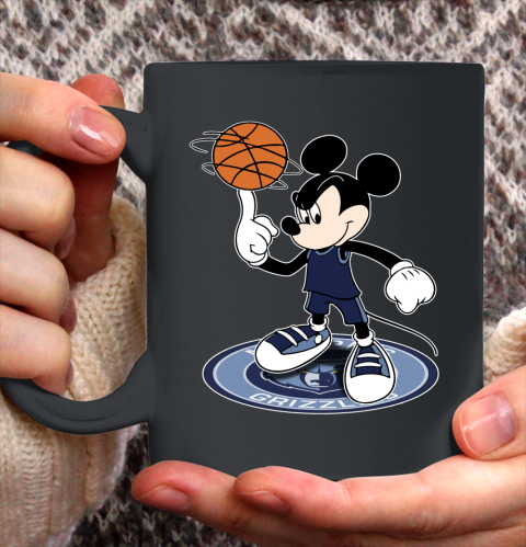 NBA Basketball Memphis Grizzlies Cheerful Mickey Disney Shirt Ceramic Mug 15oz