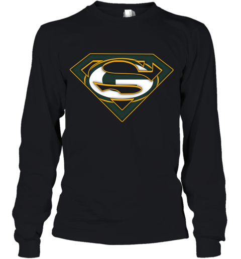 We Are Undefeatable The Green Bay Packers x Superman NFL Youth Long Sleeve