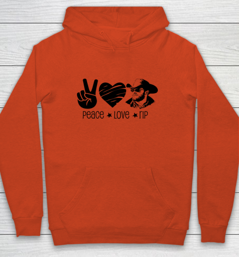 Rip Wheeler Shirt Peace Love Rip Youth Hoodie 3