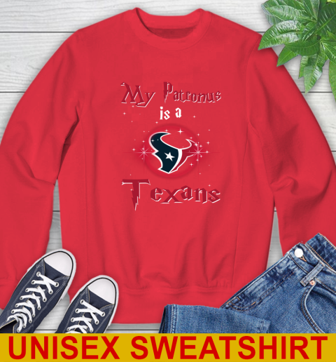 NFL Football Harry Potter My Patronus Is A Houston Texans Sweatshirt 12