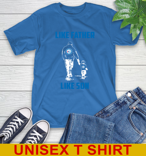 Philadelphia 76ers NBA Basketball Like Father Like Son Sports T-Shirt 11