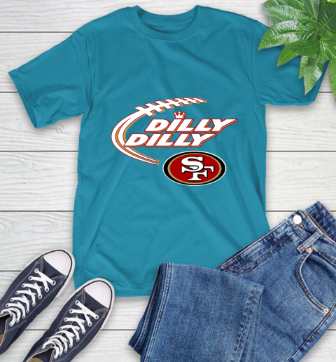 NFL San Francisco 49ers Dilly Dilly Football Sports T-Shirt 8