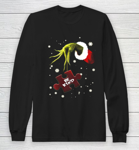 G.Rinch Hand Be Kind Autism Christmas Gift T-Shirt