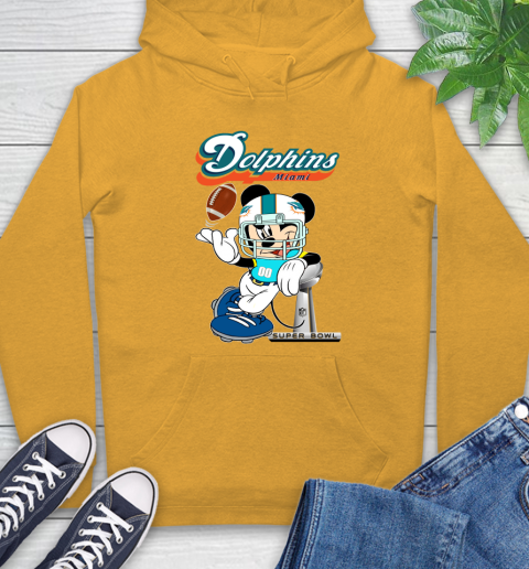 NFL Miami Dolphins Mickey Mouse Disney Super Bowl Football T Shirt Hoodie 15