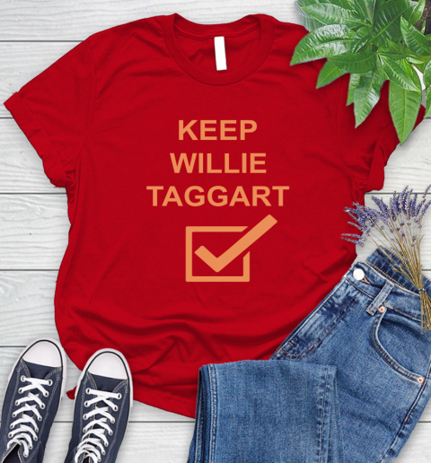 Keep Willie Taggart Women's T-Shirt 9