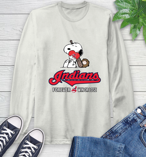 MLB The Peanuts Movie Snoopy Forever Win Or Lose Baseball Cleveland Indians 69