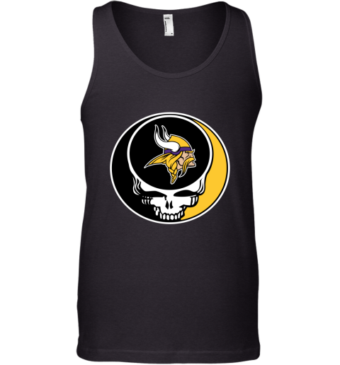 NFL Minnesota Vikings Grateful Dead Rock Band Football Sports x48m9sA4RVS unisex tank 17 95 151514 front black