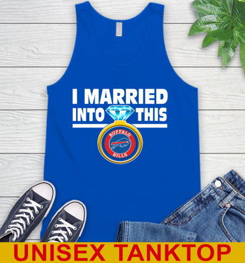 Buffalo Bills NFL Football I Married Into This My Team Sports Tank Top 4