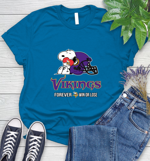 NFL The Peanuts Movie Snoopy Forever Win Or Lose Football Minnesota Vikings 97