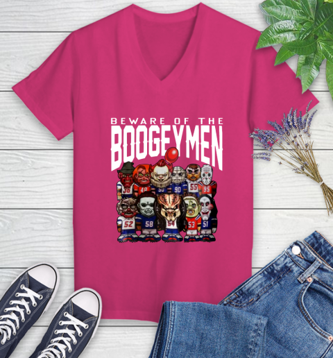 Boogeymen Patriots Women's V-Neck T-Shirt 9