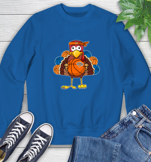 New York Knicks Turkey thanksgiving day Sweatshirt 8