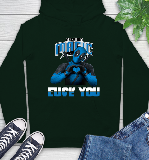 NBA Orlando Magic Deadpool Love You Fuck You Basketball Sports Hoodie 12