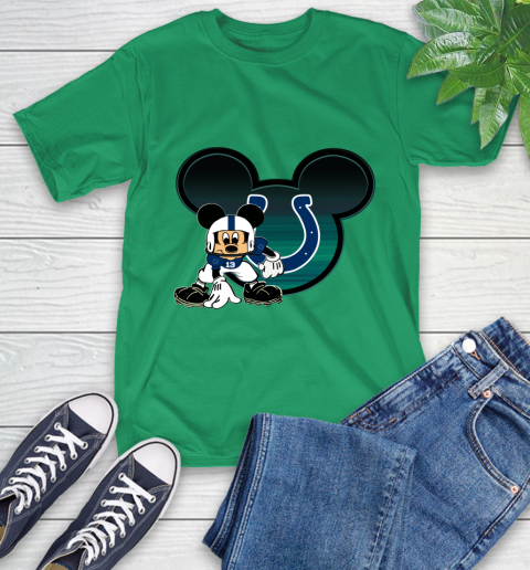 NFL Indianapolis Colts Mickey Mouse Disney Football T Shirt T-Shirt 7