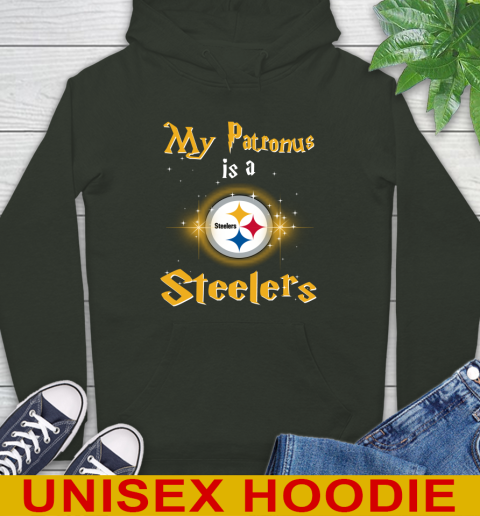 NFL Football Harry Potter My Patronus Is A Pittsburgh Steelers Hoodie 12