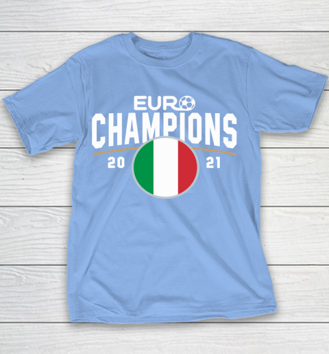 Italy Euro Champions 2020 2021 Football Italia Youth T-Shirt 16