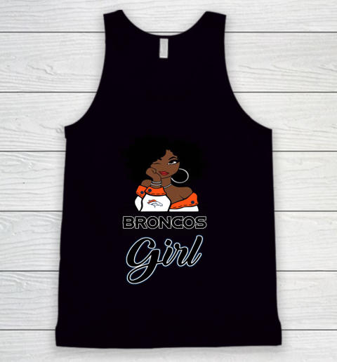 Denver Broncos Girl NFL Tank Top