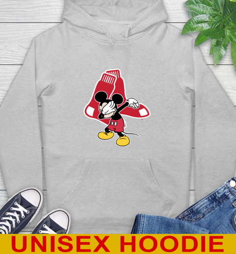 Boston Red Sox MLB Baseball Dabbing Mickey Disney Sports Hoodie 6