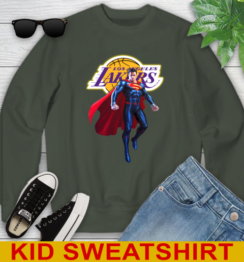 NBA Awesome Superman Basketball Sports Los Angeles Lakers 121