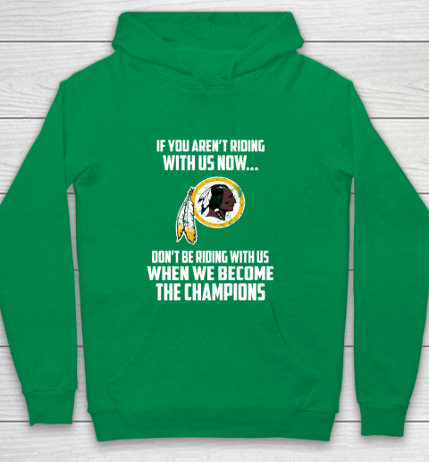 NFL Washington Redskins Football We Become The Champions Youth Hoodie 4