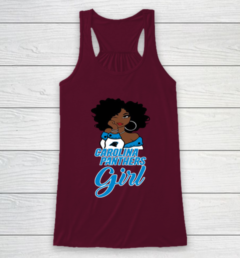 Carolina Panthers Girl NFL Racerback Tank 3