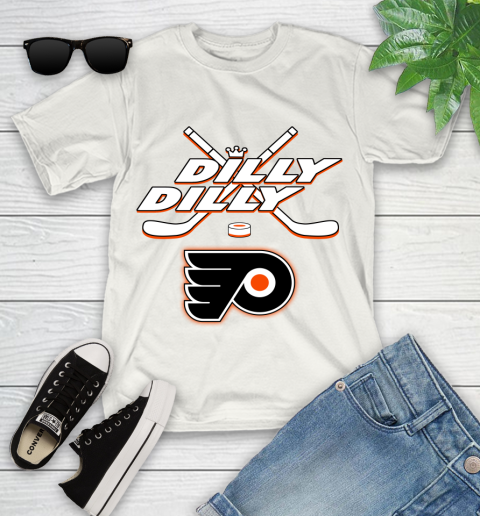 NHL Philadelphia Flyers Dilly Dilly Hockey Sports Youth T-Shirt