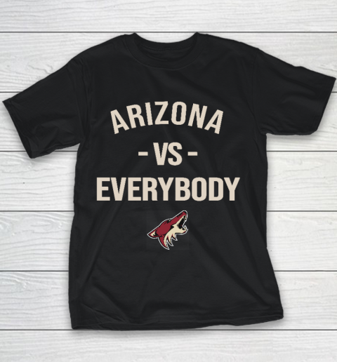 Arizona Coyotes Vs Everybody Youth T-Shirt
