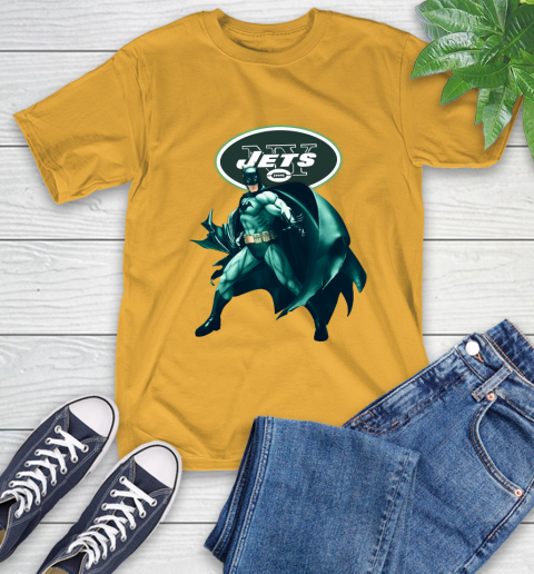 NFL Batman Football Sports New York Jets T-Shirt 3