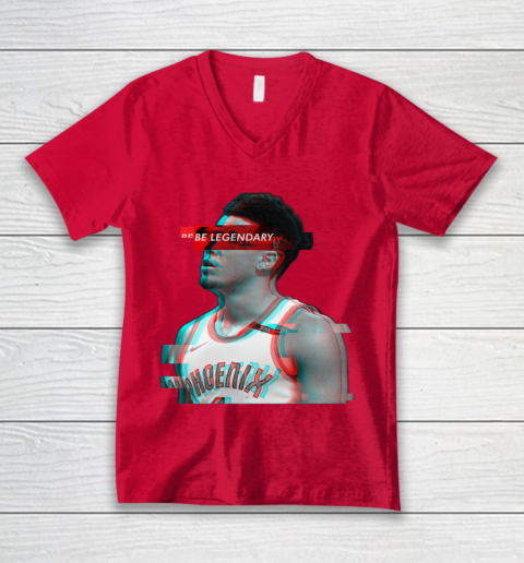Devin Booker Be Legendary Phoenix Suns V-Neck T-Shirt 3