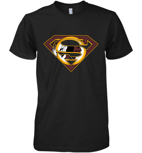 We Are Undefeatable The Washington Redskins x Superman NFL Premium Men's T-Shirt