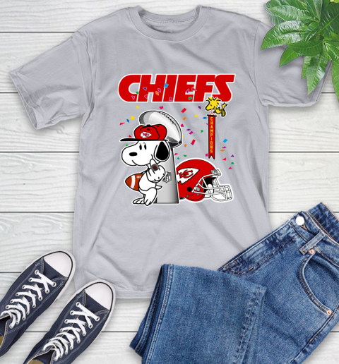 Kansas City Chiefs Champions Super Bowl 2020 Snoopy Middle Finger Shirt 6